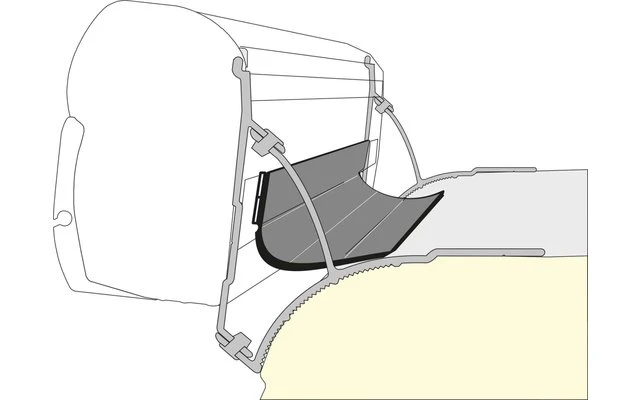 Fiamma Kit Rain Guard Van