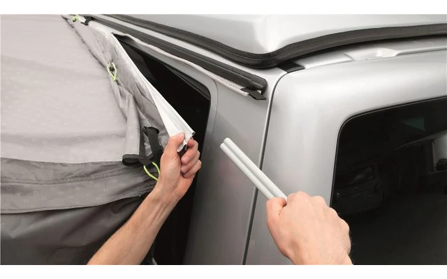 Outwell Touring Connect Kederschiene Set 4 Teilig Schwarz Grau 7 Bis 5 Mm – Bild 4