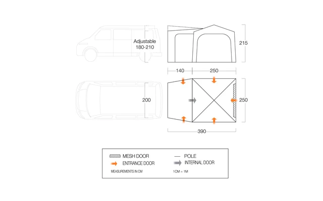 Vango Tailgate Hub Low â Bild 4
