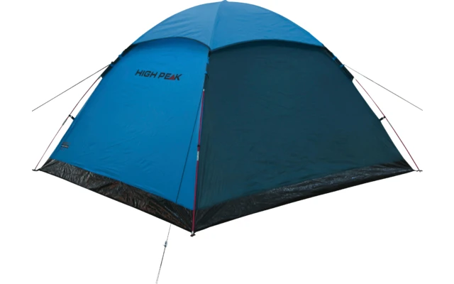 High Peak Monodome XL Freistehendes Einfachdach Kuppelzelt 4 Personen Blau/grau â Bild 2