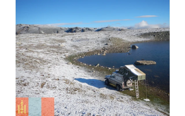 Gordigear Dachzelt Plus Für 3 Personen Mit Staufläche 165 X 320 Cm Grün – Bild 4