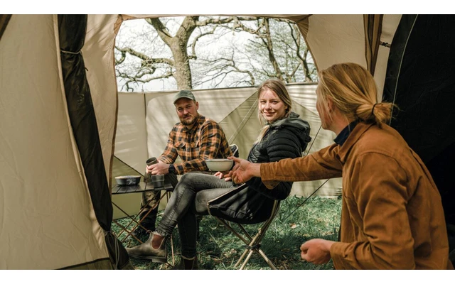 Robens Double Dreamer 5 Tunnelzelt Sand Grün – Bild 5